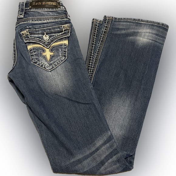 Rock Revival Denim - Rock Revival Leah Boot Cut Jeans